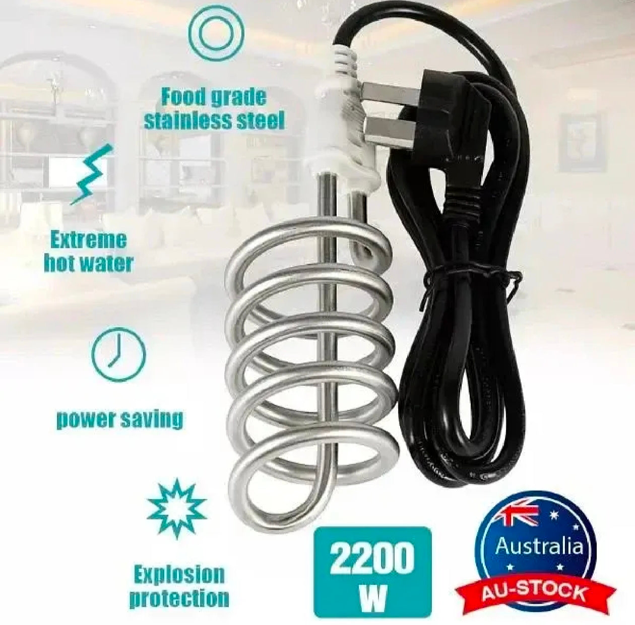 Shock proof water rood